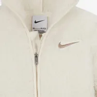 Nike Hooded Sherpa Coverall Baby Coverall цвет коричневый