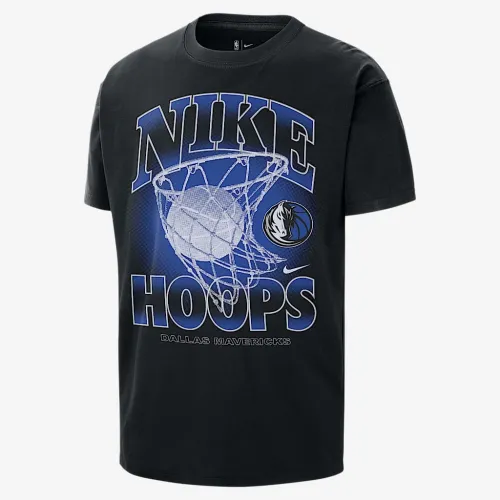 Dallas Mavericks Courtside мужские Nike NBA Max90 футболка цвет черный