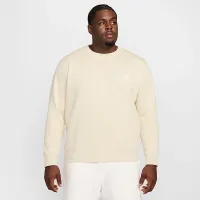 Nike Club мужские Fleece Crew цвет коричневый