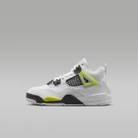 Nike Jordan 4 Retro Little дитячі Кросівки колір білий