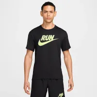 Nike Miler Run Energy чоловічі Dri-FIT Short-Sleeve Running Top колір чорний