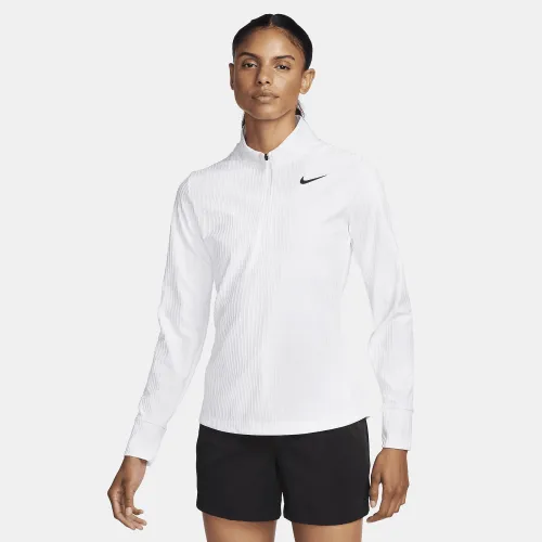 Nike Tour женская Dri-FIT ADV 1/4-Zip для гольфа Top цвет белый