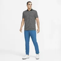 Nike Dri-FIT Victory чоловічі Striped для гольфу Polo колір чорний