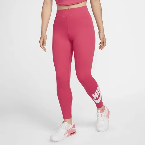 Nike Sportswear Classics жіноча З високою талією Graphic лосіни Pink