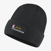 Los Angeles Lakers Nike NBA Cuffed Beanie колір чорний