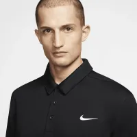 Nike мужские Football Polo цвет черный