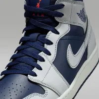 Nike Air Jordan 1 Mid мужские Кроссовки синий