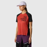 Футболка The North Face Trailjammer 0A87TZWIM1 - червоно-чорна