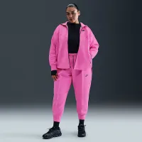 Nike Sportswear Tech Fleece Windrunner женская Full-Zip Толстовка с капюшоном (большие размеры) Pink