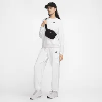 Nike Sportswear Club Fleece женская Mid-Rise оверсайз Cargo Sweatpants цвет коричневый