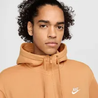 Nike Sportswear Club Fleece чоловічі Full-Zip Толстовка з капюшоном Orange