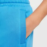 Nike Culture of баскетбольные Big детские Fleece баскетбольные Pants синий