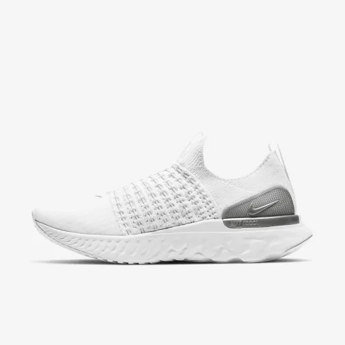Nike React Phantom Run Flyknit 2 женская Road Running Кроссовки цвет белый