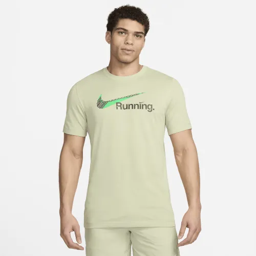 Nike чоловічі Dri-FIT Running футболка колір зелений