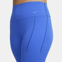 Nike Universa женская Medium-Support С высокой Талией 7/8 лосины с карманамисиний