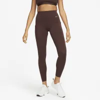 Nike Universa жіноча Medium-Support High-Waisted Full-Length Leggings with Pockets Brown