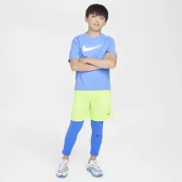 Nike Multi Big детские (для мальчиков) Dri-FIT Graphic тренировочные Top синий