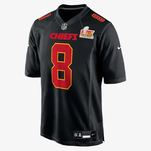 DeAndre Hopkins Kansas City Chiefs Super Bowl LIX мужские Nike NFL Game Fashion Jersey цвет черный