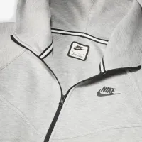 Nike Sportswear Tech Fleece Windrunner женская Full-Zip Толстовка с капюшоном (большие размеры) цвет серый