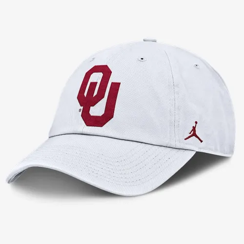Nike Oklahoma Sooners Primetime Club чоловічі Jordan Brand College Adjustable Hat колір білий