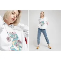 Кофта/футболка Alpha Industries Heritage Dragon Hoody 10604209 - Біла