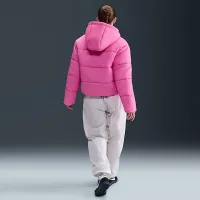 Nike Sportswear Classic Puffer жіноча Therma-FIT Loose Hooded Куртка Pink