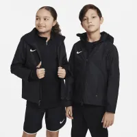Nike Storm-FIT Academy Big детские Soccer Rain Куртка цвет черный