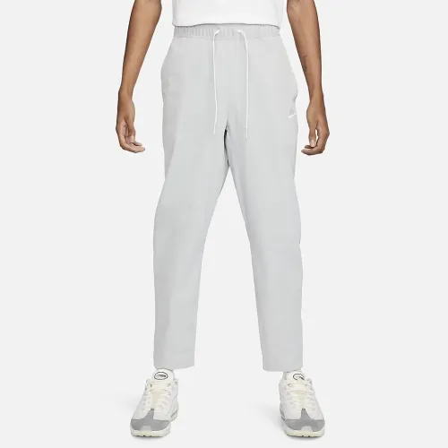 Nike Club мужские Woven Tapeцвет красный Leg Pants цвет серый