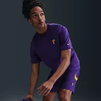 Nike Kobe мужские баскетбольные футболка цвет фиолетовый