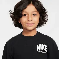 Nike Sportswear Powder Play Little детские 2-Piece Jacquard Crew набор цвет черный
