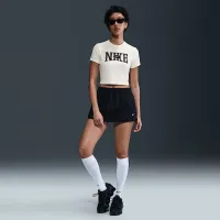 Nike Sportswear женская Slim Cropped футболка цвет белый