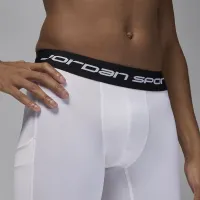 Nike Jordan Sport чоловічі Dri-FIT 3/4-Length Tights колір білий