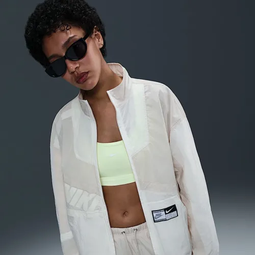 Nike Sportswear женская оверсайз Woven Куртка цвет белый