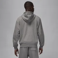 Nike Jordan Brooklyn Fleece мужские Full-zip Толстовка с капюшоном цвет серый