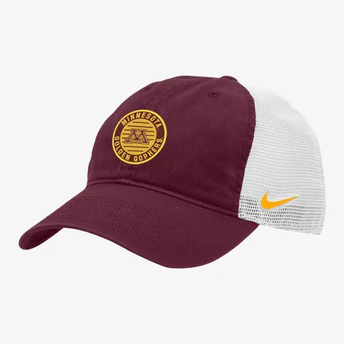 Minnesota Heritage86 Nike College Trucker Hat колір червоний