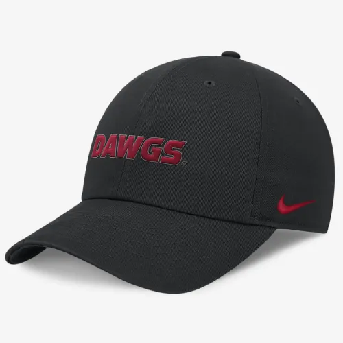 Georgia Bulldogs On-Field Club чоловічі Nike Dri-FIT College Adjustable Hat колір чорний