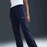 Nike Sportswear Windrunner женская Mid-Rise Slim Knit Pants синий