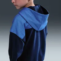 Nike Sportswear Little детские P.E. Blocked Pullover Толстовка с капюшоном and Pants набор синий