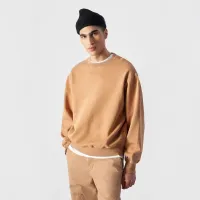Кофта/футболка Champion Fleece свитшот 220511-MS034 - бронзовый