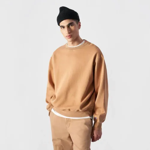 Кофта/футболка Champion Fleece свитшот 220511-MS034 - бронзовый