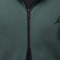 Nike Jordan Sport Hoop Fleece мужские Dri-FIT Full-Zip Толстовка с капюшоном цвет зеленый