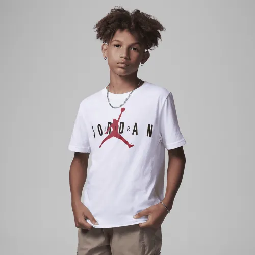 Nike Jordan Big детские футболка цвет белый