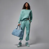 Nike Jordan Brooklyn Fleece жіноча Crew-Neck світшот колір зелений