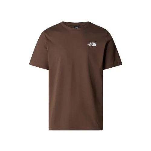 Футболка The North Face колір червонийbox 0A87NP5EX1 - Бежеві