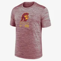 USC Trojans Campus Center Block Velocity чоловічі Nike Dri-FIT College футболка колір червоний
