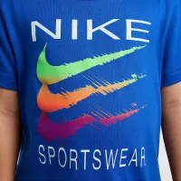 Nike Sportswear Toddler Sportswear Swoosh футболка блакитний