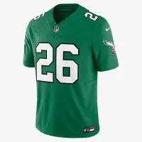 Saquon Barkley Philadelphia Eagles чоловічі Nike Dri-FIT NFL Limited Jersey колір зелений