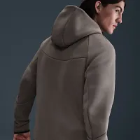 Nike Tech чоловічі Full-Zip Windrunner Толстовка з капюшоном колір сірий