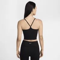 Nike Indy жіноча Light-Support Padded Sports Bra Tank колір чорний