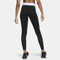 Nike Pro жіноча Mid-Rise Mesh-Paneled лосіни колір чорний